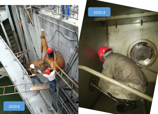 泄洪完成，順利開工！